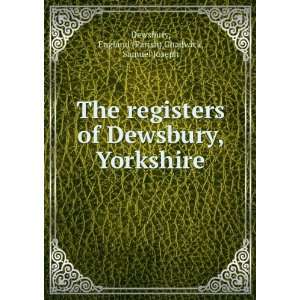   England (Parish),Chadwick, Samuel Joseph Dewsbury  Books