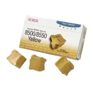  Xerox Phaser 8500/8550 Yellow Solid Ink 3000 Yield Highest 
