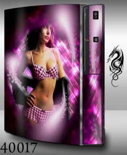   USA   PS3 (Classic) Armored Skin   4017 Purple Goddess Bikini  