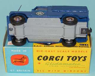 Corgi Toys #416s RAC Radio Rescue Land Rover MIB  