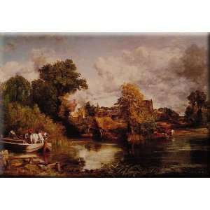  The White Horse 30x21 Streched Canvas Art by Constable 