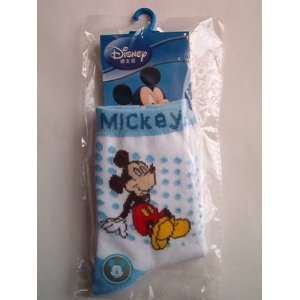  Disney Mickey Socks, White/Blue, 16 18 cm 