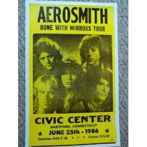  Aerosmith Done with Mirrors Tour Hartford ct Concert 