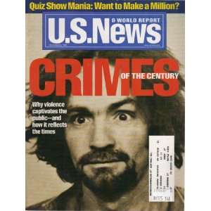   1999 CRIMES OF THE CENTURY CHARLES MANSON COVER VARIOUS Books