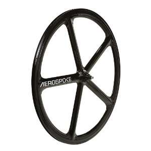  Aerospoke Front NMSW   Black 700c