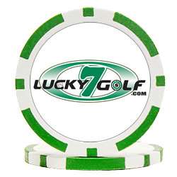 THE POKER CHIP GOLF GAME BY LUCKY7 GAMBLING CHIPS BETS  