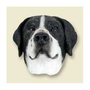  Pointer Dog Magnet   Black & White