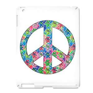  iPad 2 Case White of Tye Dye Peace Symbol Physchedelic 