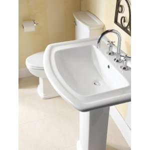   414WH Washington 650 Basin Only, 4 Centerset, White