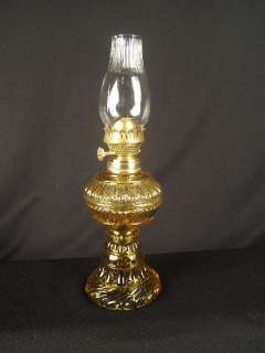 1870S BLOXAM MINIATURE KEROSENE OIL STEM LAMP S1 479  