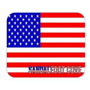    US Flag   Sandalfoot Cove, Florida (FL) Mouse Pad 