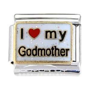  I Love My Godmother Italian Charm Jewelry