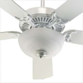 Quorum Capri 52 Ceiling Fan in White with Light Kit 77525 9206  