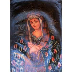  Our Lady / Virgin Mary Classic Pose Cuzco Oil Painting 