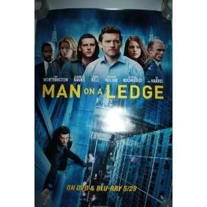  Man on a Ledge 27 X 40 Movie Poster 