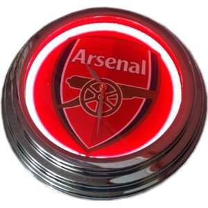  Arsenal FC Neon wall clock. Official Gunners merchandise 