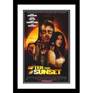  After the Sunset 32x45 Framed and Double Matted Movie 