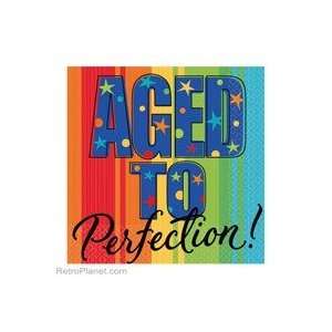  Aged to Perfection Beverage Napkins Age 30 Health 