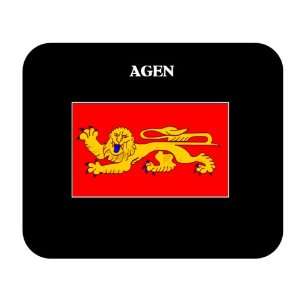    Aquitaine (France Region)   AGEN Mouse Pad 