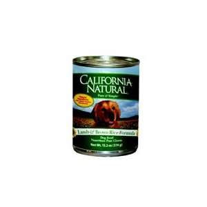  California Natural Lamb and Brown Rice Canned Dog Food 