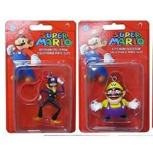  Super Mario Waluigi & Wario Keychaine Toys & Games