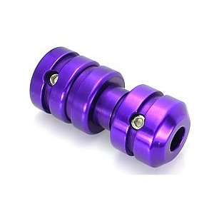  Aluminum Hour Glass Tattoo Grip 7/8 Ribbed Pink 