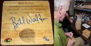 Bill Walton Signed Auto #/d STAT Floorboard PSA/DNA COA  