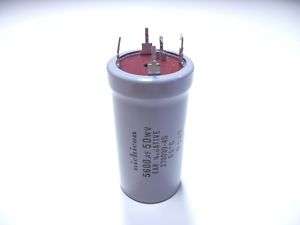 PHILIPS AH7851 RCVR PARTS   capacitor 5600 uF @ 50V  