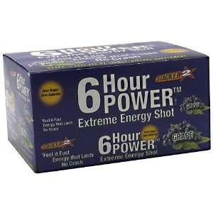   Hour Power, Grape, 12 2 fl oz (60 ml) (Energy)
