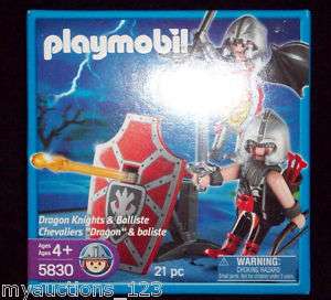NEW Playmobil 5830 DRAGON KNIGHTS & BALLISTE Play Set  