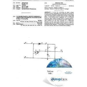 NEW Patent CD for WAVEFORM SHAPING CIRCUIT COMPRISING A UNIJUNCTION 