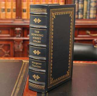 Downing Street Years Thatcher Easton Press Signed New★  