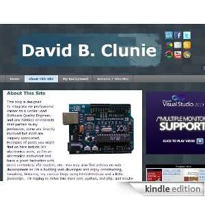   dbclunie   DIY, Electronics, Career Blog Kindle Store David Clunie
