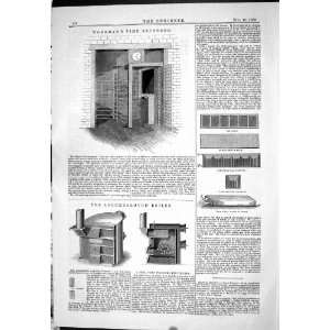  1882 ENGINEERING WORKMAN TIME RECORDER LOUGHBOROUGH BOILER 