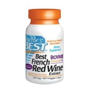  Doctors Best French Red Wine Extract (60mg) 90VC Health 
