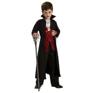   Costumes Royal Vampire Child Costume / Black/Red   Size Medium (8 10