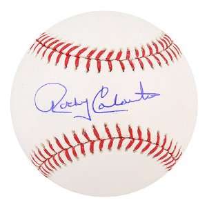   Indians Rocky Colavito Autographed Baseball