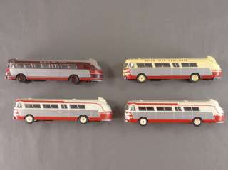 HO SCALE LOT   14 BUS VEHICLES   CMW & Others   Greyhound Queen City 