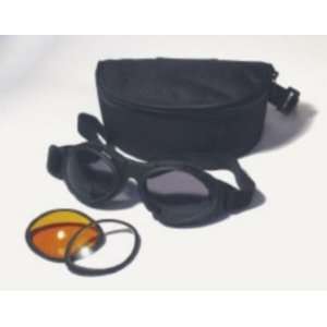  Bobster Bug Eye 2 Interchangeable Goggles BA2C31AC Sports 