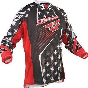  Fly Racing Kinetic Jersey   2011   X Large/Red/Grey 