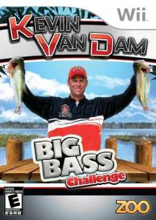   VanDams Big Bass Challenge for Nintendo Wii NEW 802068103187  