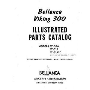 Bellanca Viking 300 Aircraft Parts Manual Bellanca  Books