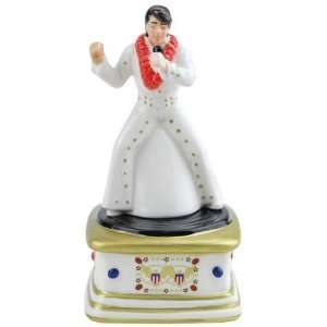 Westland Giftware White Suite Elvis and Record Player Salt and Pepper 