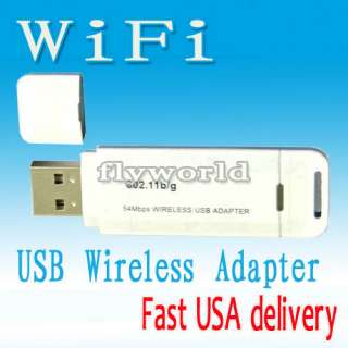 NEW WIFI USB 2.0 WIRELESS LAN NETWORK ADAPTER 802.11g/b  