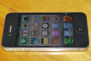 Apple iPhone 4 16GB Black AT&T iOS 5.1 GSM SMARTPHONE WIFI GPS 3G 