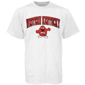  Western Kentucky Hilltoppers White Bare Essentials T shirt 