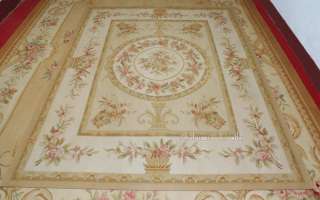 aubusson rug 6X8 Soft gold yellow