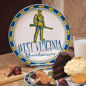 West Virginia University Collegiate Ceramic PlateKitchen DÃ©cor