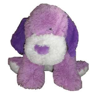  Hugs the Purple Shaggy Dog with Red Bow Toys & Games