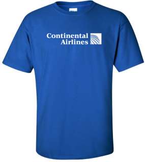 Stylish Royal Blue t shirt in cool cotton with a White Vintage Airline 